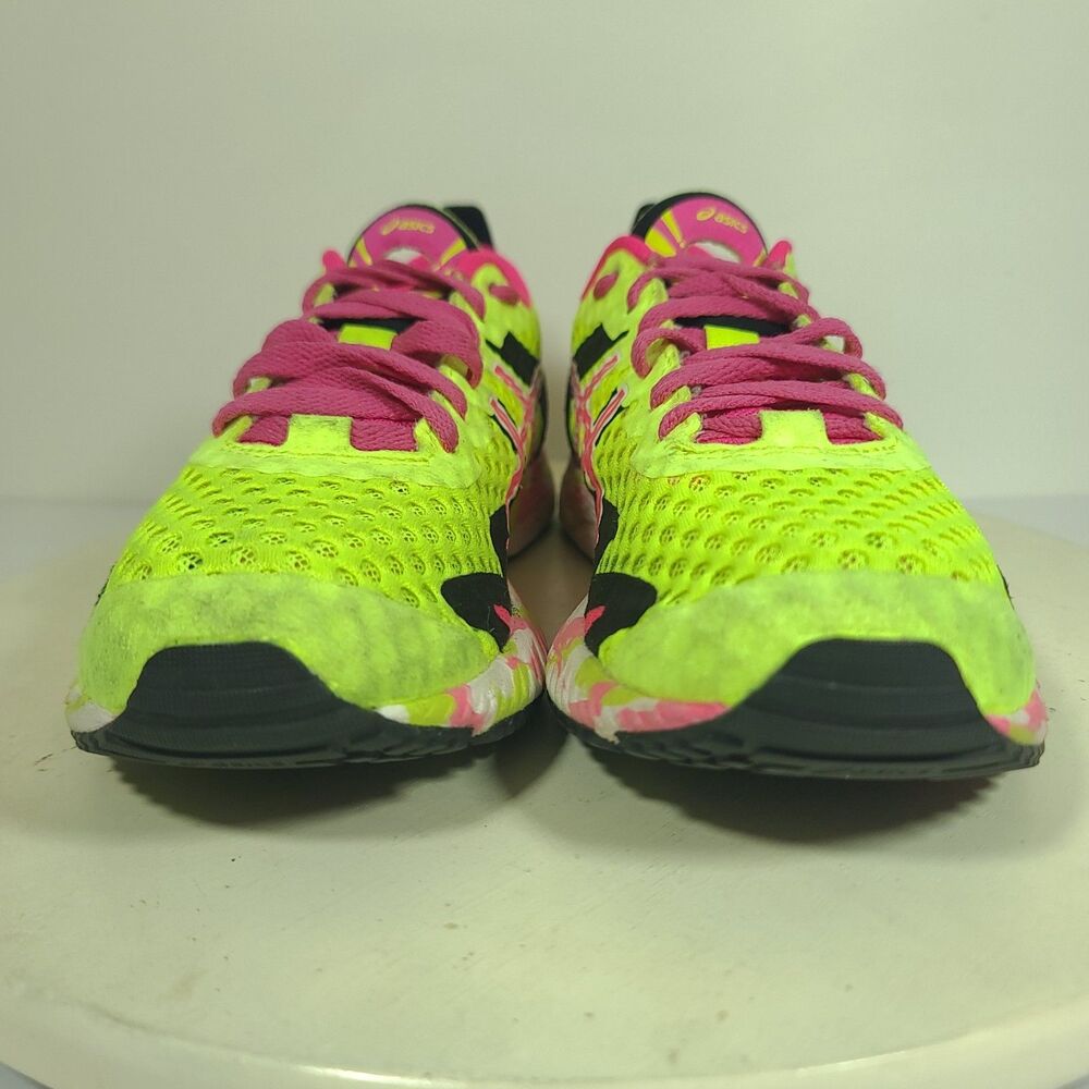 Asics GEL-Noosa Tri 12 Running Shoe Women Sz 7.5 Neon Comfort Sneaker 1012A578 - Picture 9 of 16